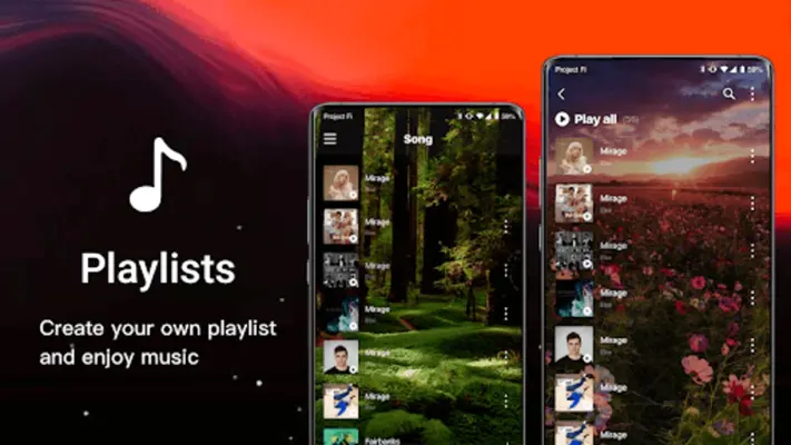 Offline Music Player, Play Mp3 android App screenshot 2